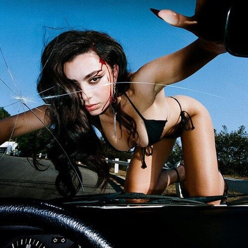 Charli XCX CRASH Gatefold ASYLUM RECORDS New Sealed Black Vinyl Record LP