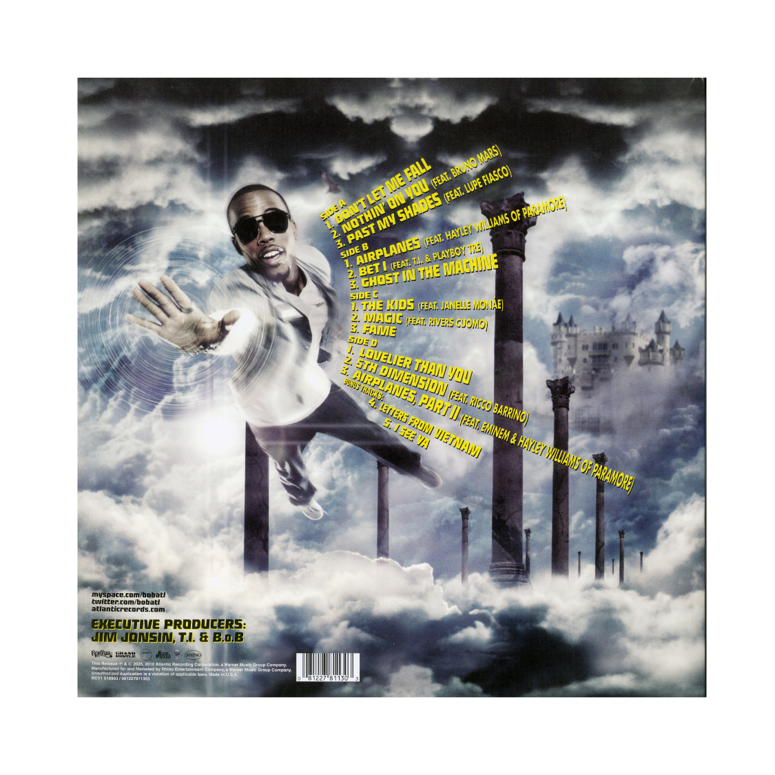 B.o.B Presents: The Adventures of Bobby Ray (Colored 2xLP)