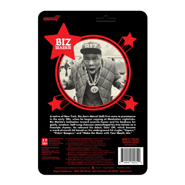 Biz Markie ReAction (3.75" Figure)