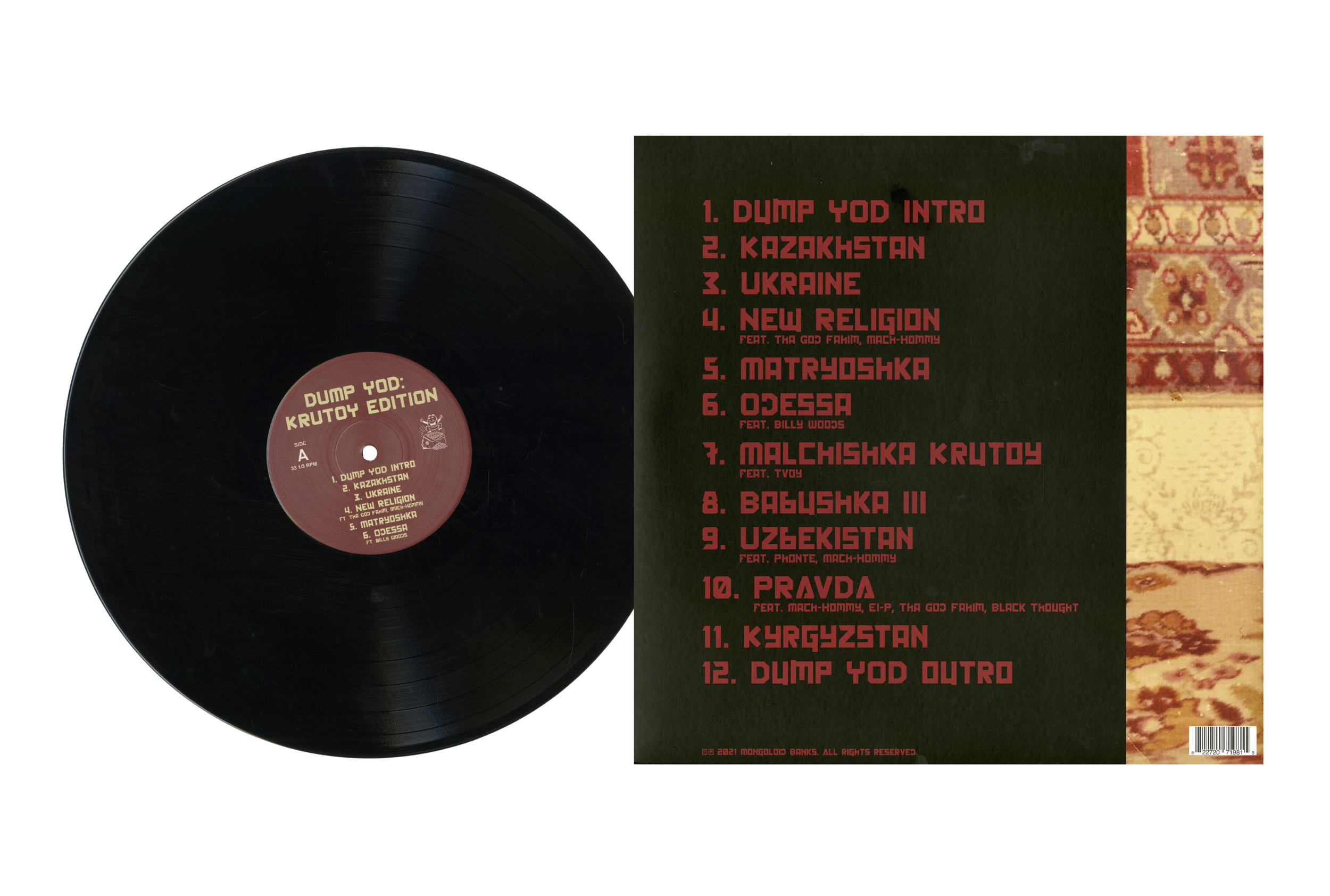 Dump Yod: Krutoy Edition (LP)