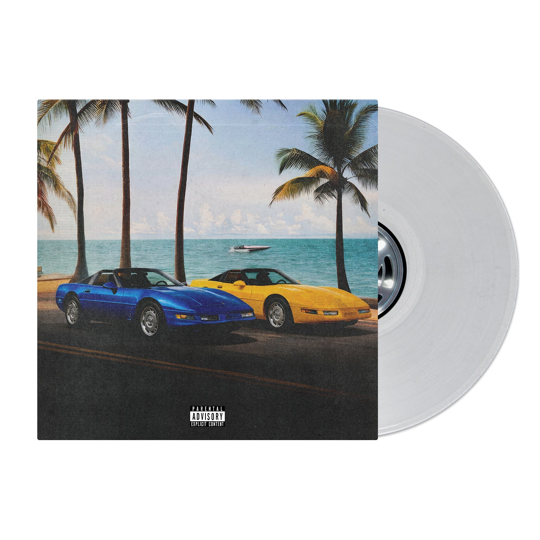Roofless Records For Drop Tops (Metallic Clear LP)