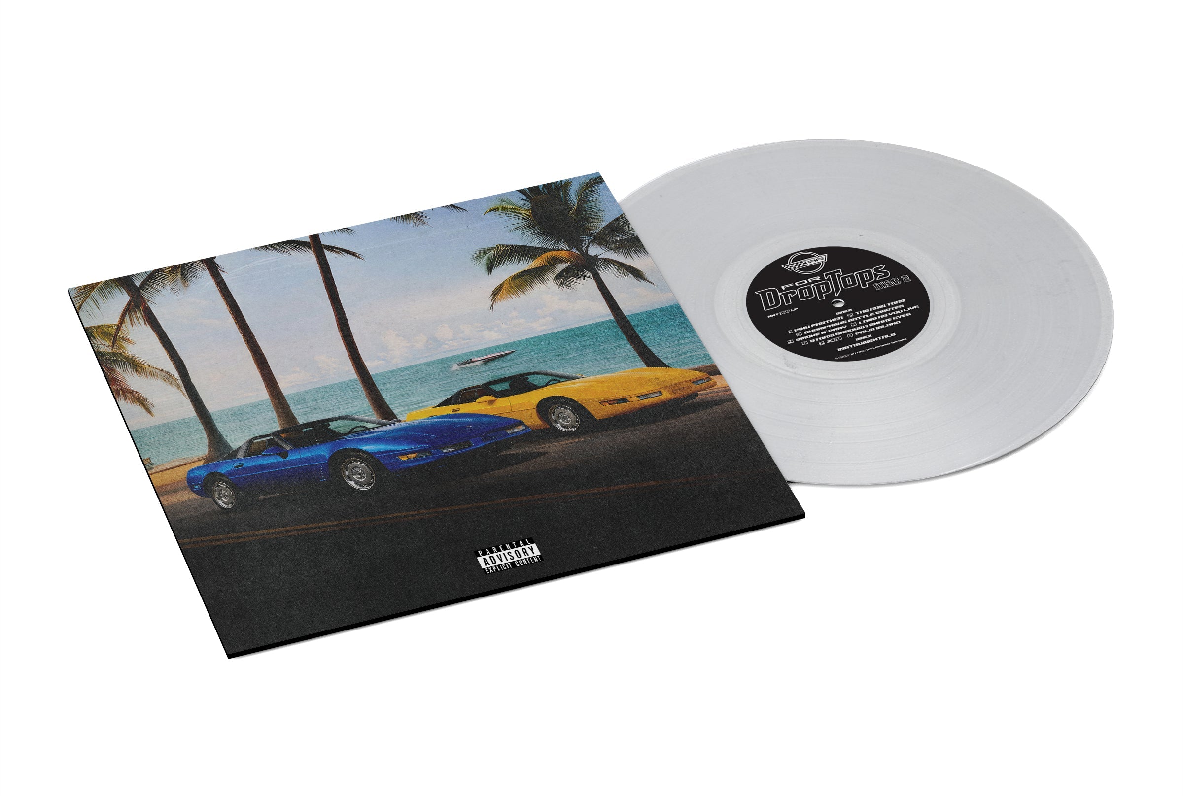 Roofless Records For Drop Tops (Metallic Clear LP)