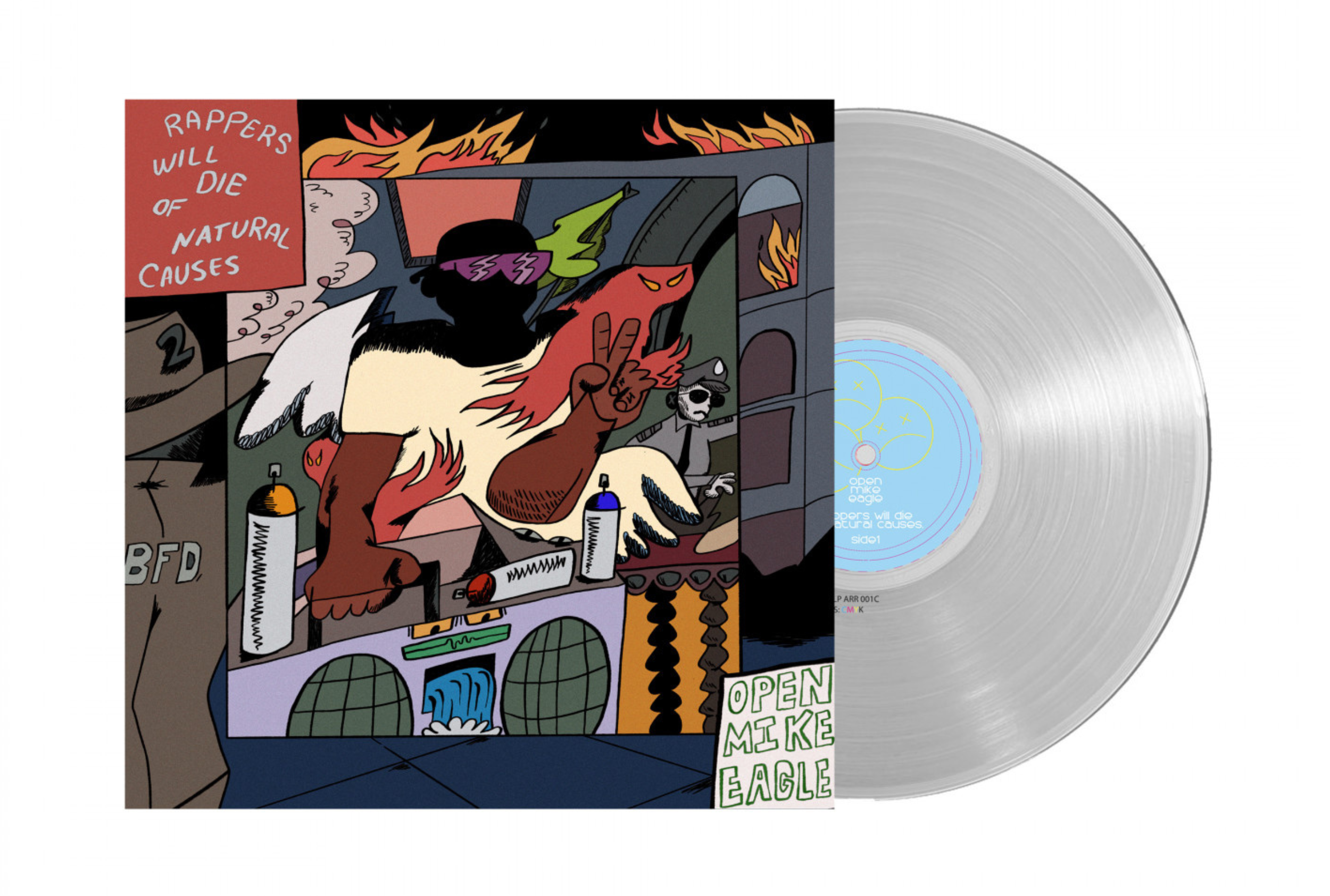Rappers Will Die of Natural Causes 10th Anniversary (Silver LP)