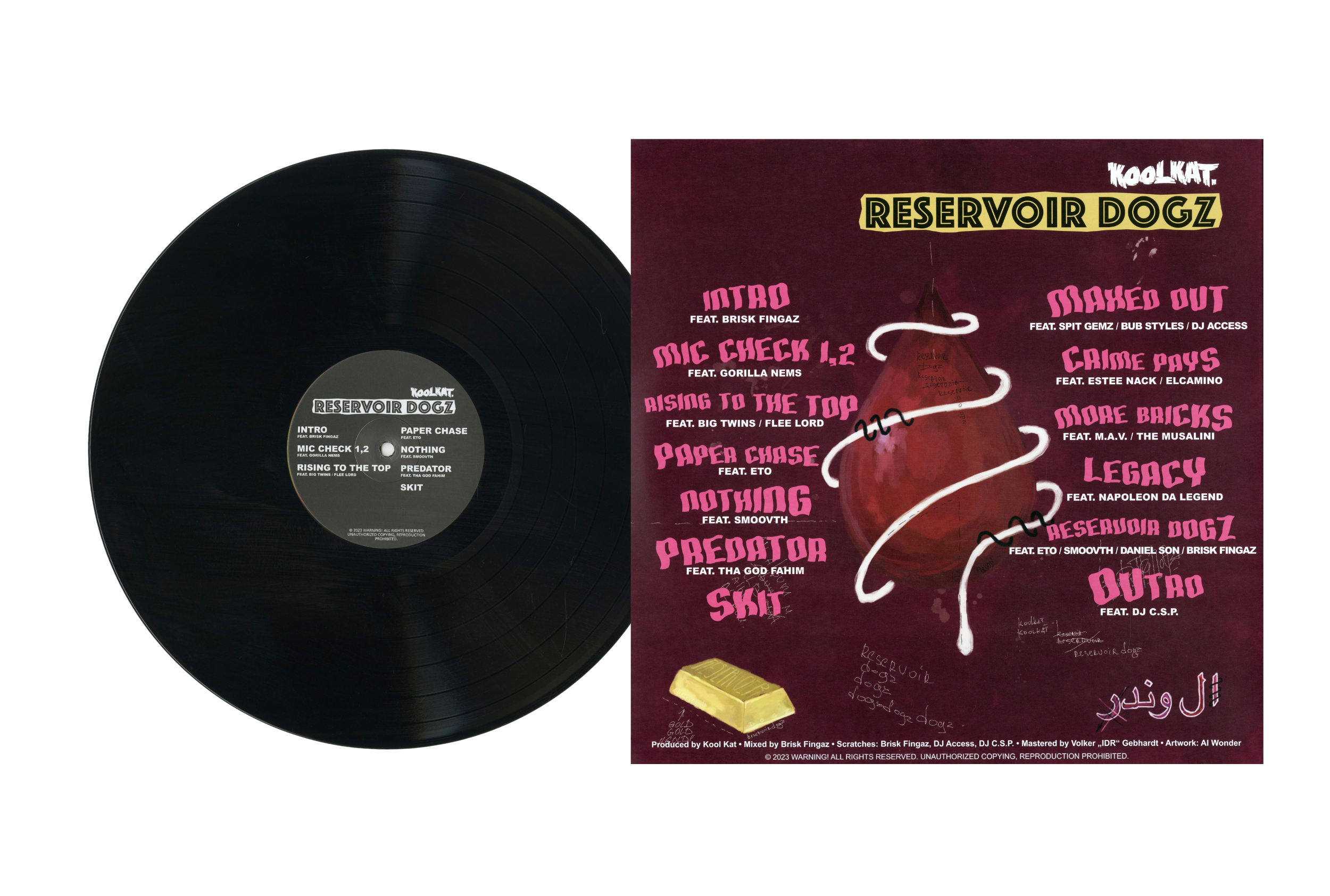 Reservoir Dogz (LP)