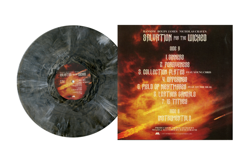 Salvation For The Wicked (Silver Black Ice Colored LP)