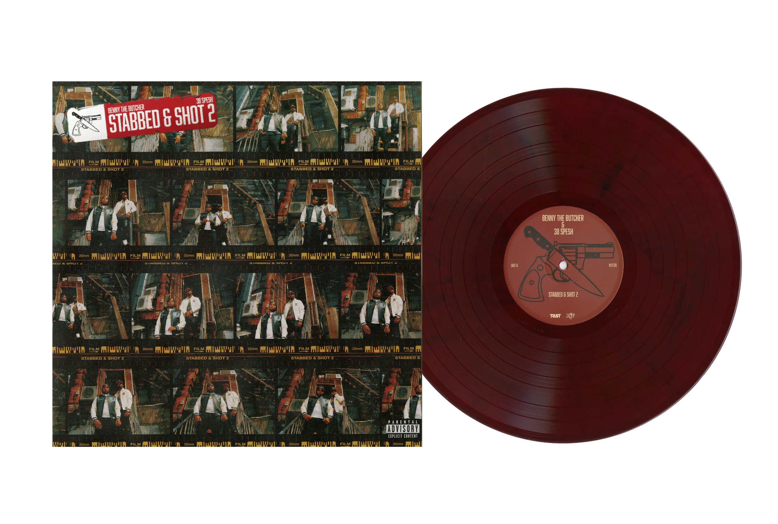 Stabbed & Shot 2 (Red Smoke LP w/ OBI)