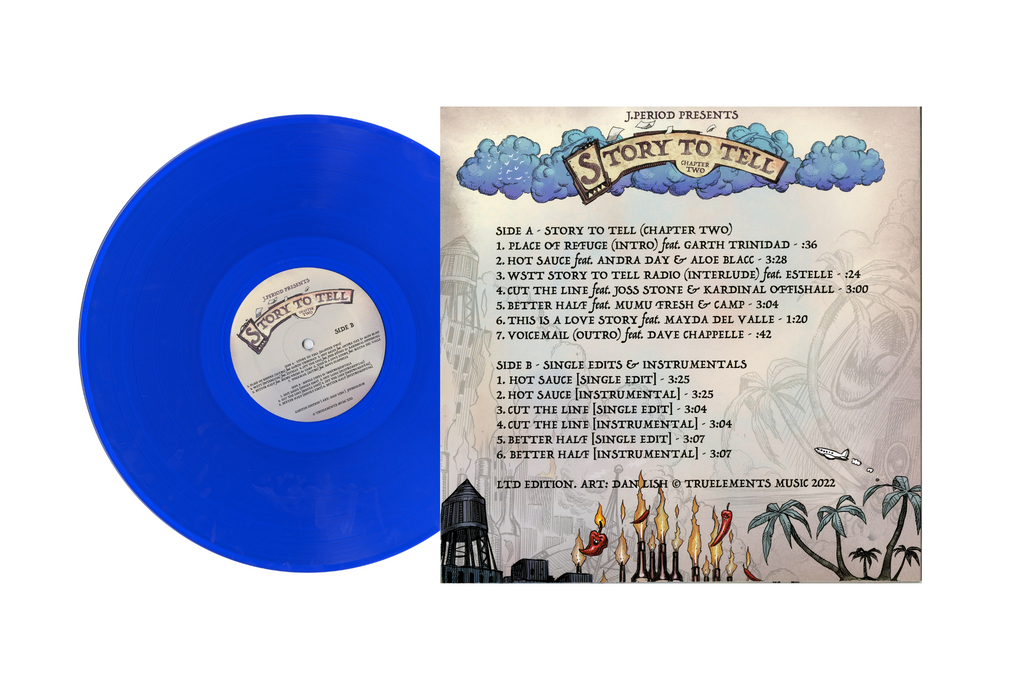 J.PERIOD Presents... Story To Tell (Chapter Two) (Blue LP)