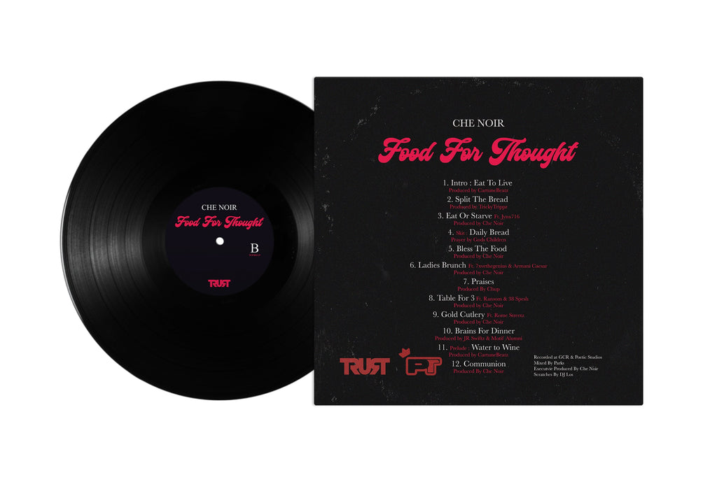 Food For Thought (Black LP w/ Photo Cover)