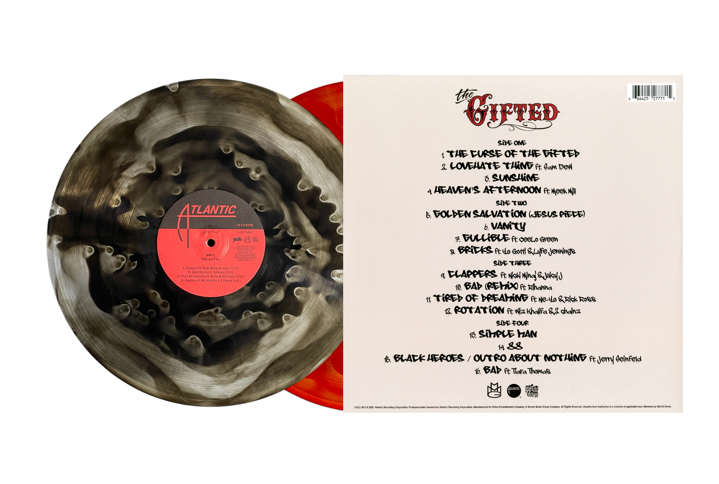 The Gifted (OG Cover) (Ghostly Colored 2xLP)