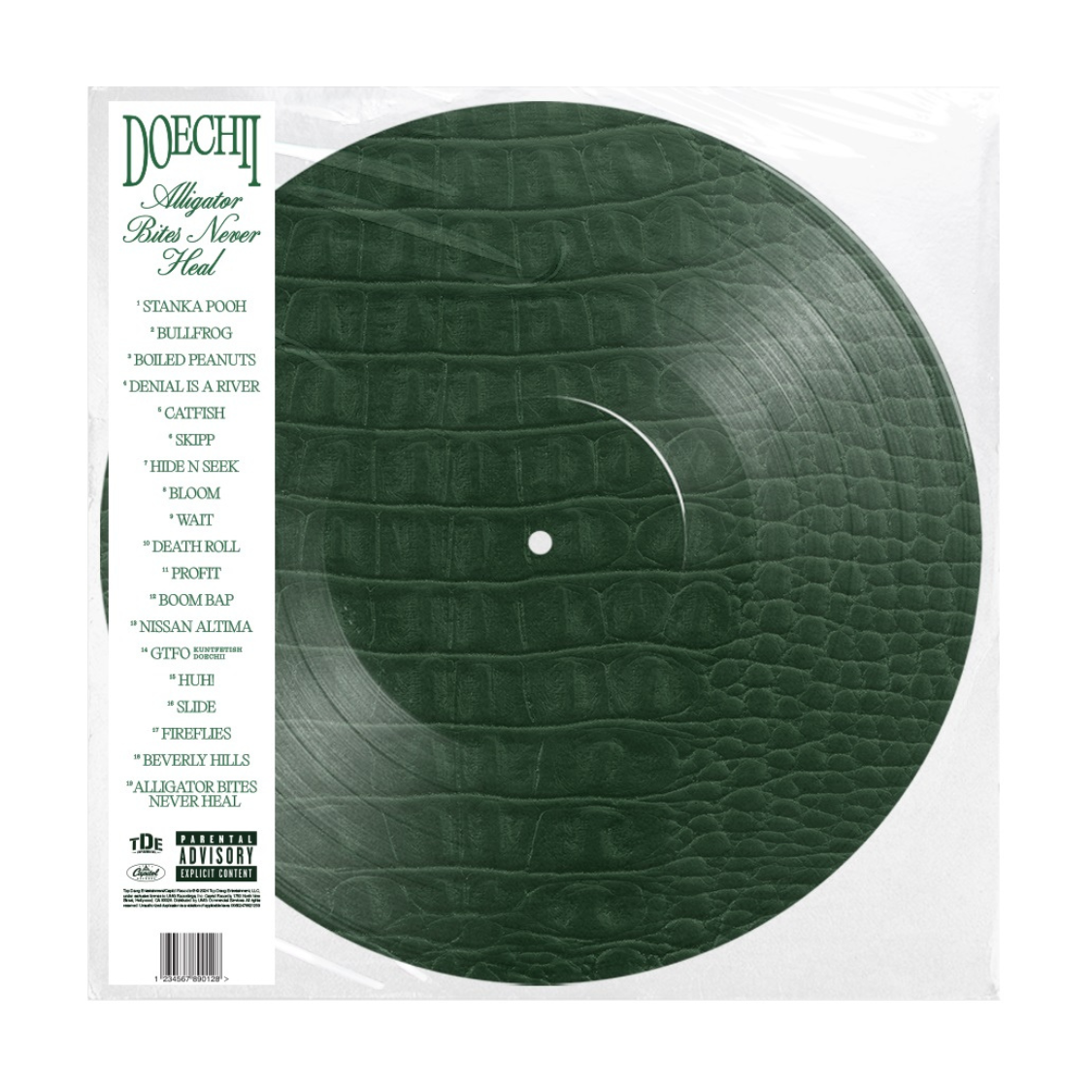 Alligator Bites Never Heal (Gator Skin Pic Disc)